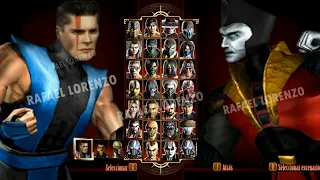Mortal kombat 9 - ALL KLASSIC Skins MK4 Mod DLC Shinnok, Sub-Zero, Jarek Reiko Tanya & DLC skin MK9