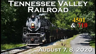 Tennesse Valley Railroad Musuem | Southern 4501 & NC&StL 710 | NS 4002