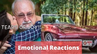 Top 5 car surprises | Parents reaction to son restoring their 45 year old car