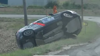 Rallye Cœur de France 2021 Crash and Mistake (Difficult corner)