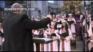 Pope celebrates Mass with Armenian Patriarch, as a sign of  'Ecclesial Communion'