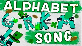 Alphabet Lore but St  Patrick Day song #Alphabet Lore and Gestures  1