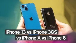 Как эволюционировала камера iPhone? iPhone 3GS vs iPhone 13!