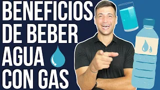 BENEFICIOS de beber AGUA con GAS | ¿CÓMO tomar AGUA con GAS?