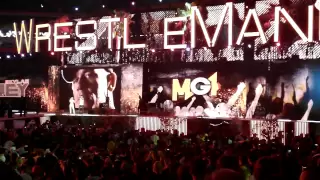 Wrestlemania 28 - John Cena full Entrance - MGK - Invincible - 04/01/12