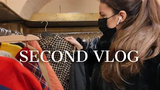 ШОПИНГ В СЕКОНД ХЕНД 2-10€ - Купила Valentino - Как Я Ищу Винтаж - Примерочные Парижа - VLOG