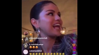 Selena Gomez On Ig Live Singing & Dancing To Her New Songs On Her Latest Album