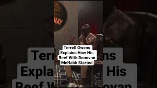 Terrell Owens Explains How His Beef With Donovan McNabb Started #terrellowens #donovanmcnabb #shorts