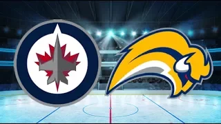 Winnipeg Jets vs Buffalo Sabres (7-4) – Jan. 10, 2018 | Game Highlights | NHL 2018