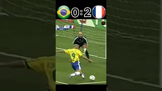 1998 FIFA  World Cup Final Brazil vs France #vibe #football