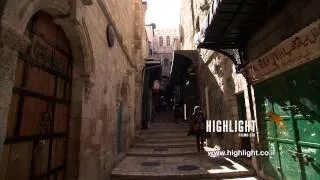 JC_044 - Highlight Films stock footage store: Jerusalem Via Dolorosa
