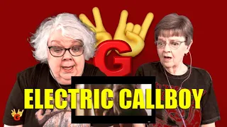 2RG REACTION: ELECTRIC CALLBOY - EVERYTIME WE TOUCH - Two Rocking Grannies Reaction!