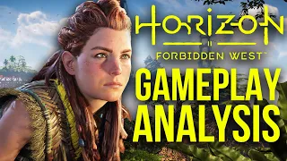 Horizon Forbidden West Gameplay Analysis - Machines, Raiders, Combat