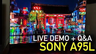 The #1 TV Of The Year? | Sony A95L QD-OLED Live + Q&A