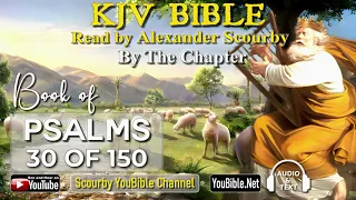 19-Book of Psalms | By the Chapter | 30 of 150 Chapters Read by Alexander Scourby | God is Love