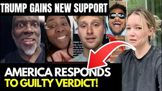 Never Trumpers Reacting to Donald Trump Guilty Verdict! "No Crime Was Commited"