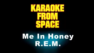 R.E.M. • Me In Honey • [Karaoke] [Instrumental Lyrics]