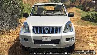 GTA 5 Toyota Land Cruiser Prado гта 5 авто машина car #авто #car #gta5 #гта5