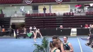 Casslyn Ward - 9.500 Level 9 Floor Routine Western National Championships Gymnastics Meet. 5-3-14