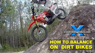 How to balance on a dirt bike︱Cross Training Enduro