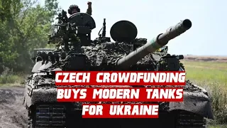 Ukraine war: Czech crowdfunding buys 'Tomas the tank' for Ukraine