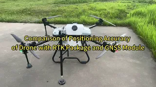 XC30 agricultural drone Comparison of Return Accuracy between RTK and GNSS Modes