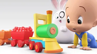 Learn whith Cuquin and the Magic colorful train | It's Cuquin Playtime!