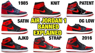 Explaining "Banned" Air Jordan 1 Bred Types For Beginners Sneaker Collection