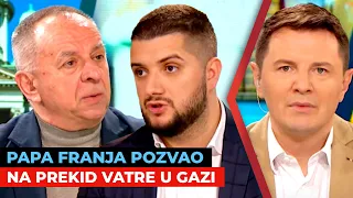 Papa Franja pozvao na prekid vatre u Gazi I Žarko Rakić i Marko Bllažić I URANAK1