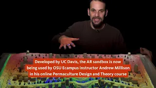 Augmented reality sandbox | Oregon State Ecampus