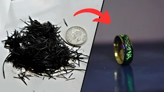 How I forged a SILVER COIN and CARBON into a GOLD RING!