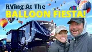 RVing at the Albuquerque International Balloon Fiesta!