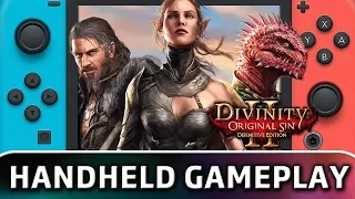 Divinity: Original Sin 2 - Definitive Edition | 10 Minutes in Handheld MODE on Switch