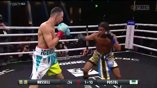 Gary Antuanne Russell VS Viktor Postol Post Fight Reaction