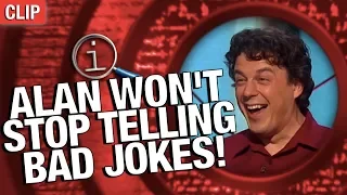 QI | Alan Won't Stop Telling Bad Jokes!