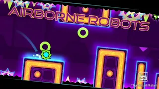 Geometry Dash Meltdown | Airborne Robots | Complete 100% all coins