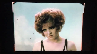 Red Hair. 1928 Only surviving colour film of Clara Bow