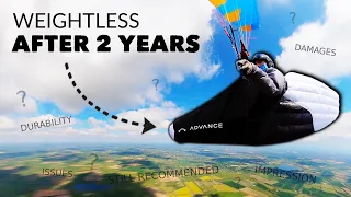 Advance Weightless Paragliding Harness - AFTER 2 YEARS OF USE!!