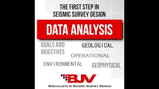 Seismic Survey Design: Data Analysis of Geological Data