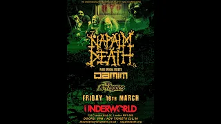 Napalm Death @ The Underworld, Camden 18th March 2022 (Full Show)