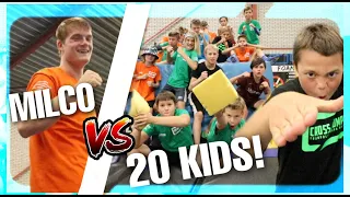 GAME OF TRAMP MILCO VS HEEL VEEL KIDS!? II Cross Jumps