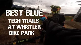 The best blue tech trails at whistler bike park | Specialized demo 8