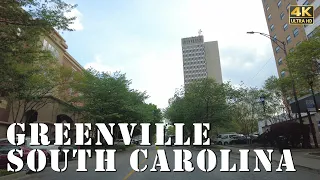 Greenville, South Carolina - [4K] Downtown Tour