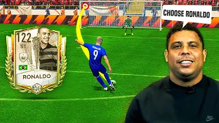 Ronaldo Decides my FIFA MOBILE Team!