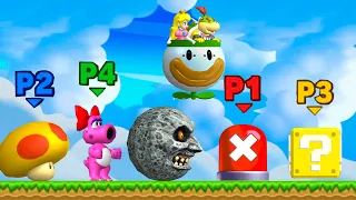 All Playable weird Characters in New Super Mario Bros. Wii