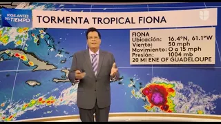 Trayectoria de la tormenta Fiona y SUS efectos para Puerto Rico, República Dominicana y Florida