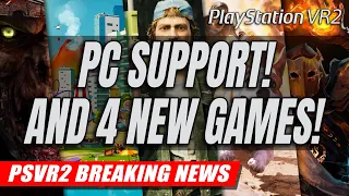 PlayStation VR2 Getting PC Support! Zombie Army VR! Wanderer Sequel! And More! | PSVR2 BREAKING NEWS