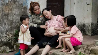 Through the Crisis: Help Pregnant Single Mother With 3 Poor Children | Free New Life