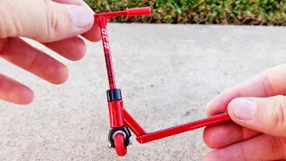 Finger Scooter Unboxing new Red Scooter Grip & Tricks