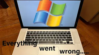 install Windows XP on MacBook Pro, but everything went wrong